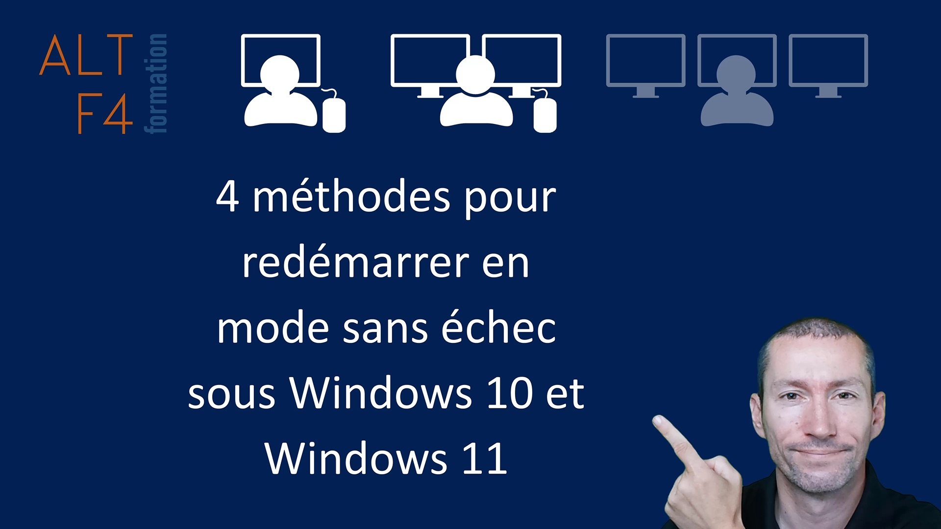 4 méthodes pour redémarrer en mode sans échec sous Windows 10 et Windows 11  - Vidéo Dailymotion