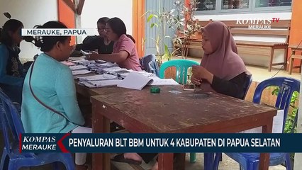 Penyaluran BLT BBM Untuk 4 Kabupaten di Papua Selatan
