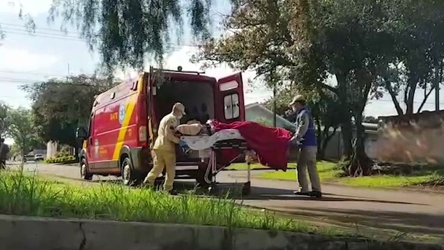 Idoso fica ferido após cair da cama no Bairro Floresta, em Cascavel