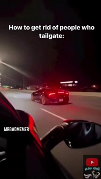 Cars backfire
