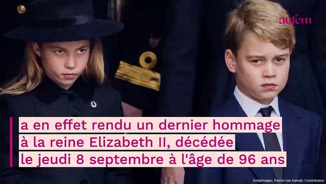 Charlotte en pleurs lors des funérailles d'Elizabeth II ? La vérité pourrait être tout autre...