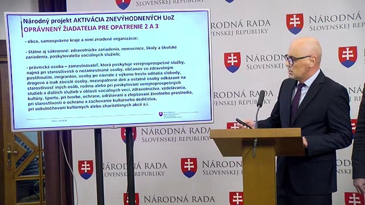 ZÁZNAM: M. Krajniak: Nezamestnanosť v auguste 2022 klesla na úroveň 6,14 %