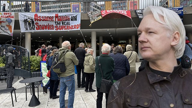 ABD'ye iade kararı alınmıştı, Julian Assange için 'özgürlük' eylemi: 'Gazetecilik suç değildir'