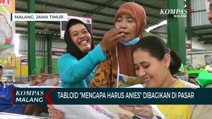 Beredar Tabloid Anies Baswedan di Pasar dan Masjid di Kota Malang