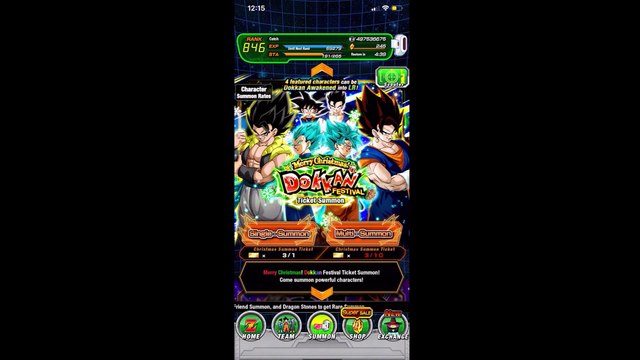 DBZ Dokkan Battle (2021) New Years Dokkan Festival Step up Summons part 2
