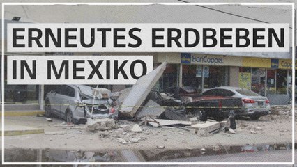 Erdbeben in Mexiko unterbrach Katastrophenschutzübung