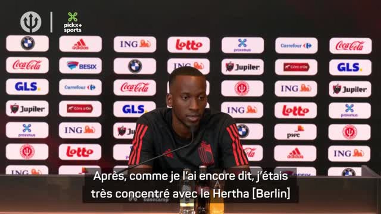 Belgique - Lukebakio sur les rumeurs de transfert : "Il y avait des possibilités"