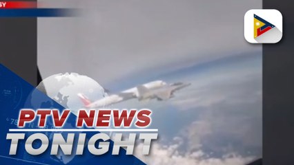 Two FA-50 fighter jets of PAF escorted US-bound Presidential flight over Polilio Island