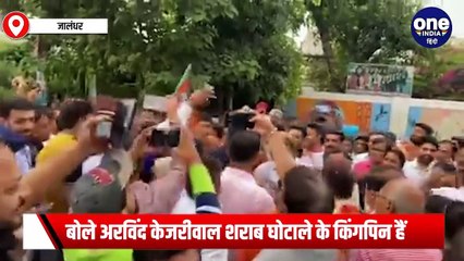 अनुराग ठाकुर ने आम आदमी पार्टी पर भ्रष्टाचार का आरोप लगाते हुये कहा कि पूरी पार्टी आकंठ भ्रष्टाचार में डूबी है। केजरीवाल भी अछूते नहीं हैं