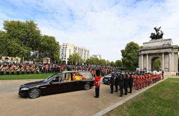 Penny Lancaster 'grateful' Queen's funeral passed off without incident