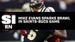 Mike Evans Sparks Brawl in Saints-Bucs Game