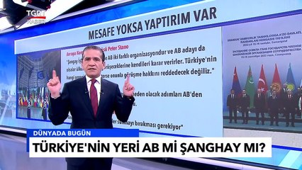 Cumhurbaşkanı Erdoğan Resti Çekmişti! Türkiye’nin Yeri AB’mi, Şanghay’mı? - TGRT Haber
