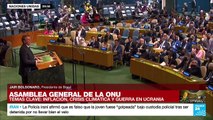 Ante la ONU, Bolsonaro critica a la izquierda brasileña a menos de dos semanas de las elecciones