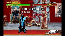 Mortal Kombat 1 (Arcade) Complete - Sub Zero - Flawless Victories (No Damage)