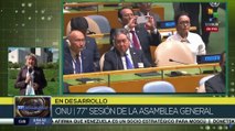 Cambio climático y conflicto ruso-ucraniano centran debates de la Asamblea General de la ONU