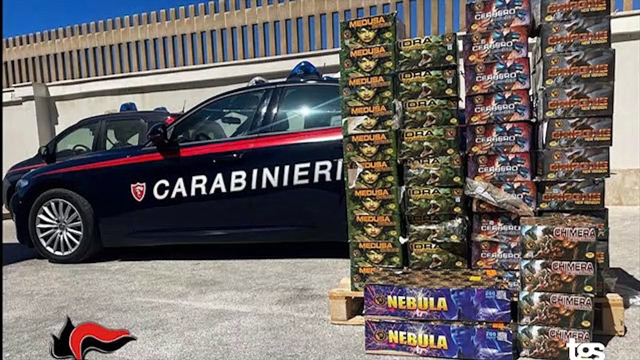 Blitz a Trapani, tre arresti e sequestro di droga ed esplosivi