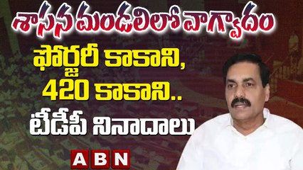 శాసన మండలిలో వాగ్వాదం.. కాకాని పై టీడీపీ సభ్యుల మండిపాటు.. __ ABN Telugu