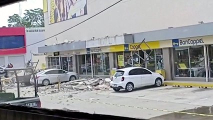 '규모 7.6' 멕시코 강진...2명 사망·건물 200채 파손 / YTN