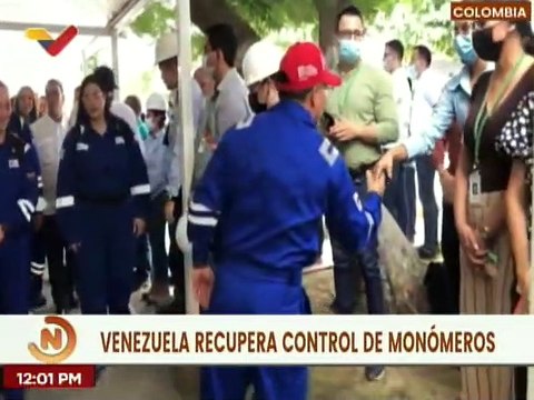 Venezuela recupera control de empresa petroquímica Monómeros en la ciudad de Barranquilla Colombia