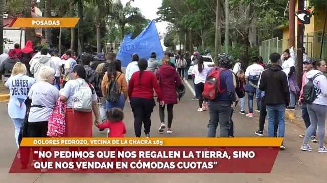 No pedimos que nos regalen la tierra, sino que nos vendan en cómodas cuotas