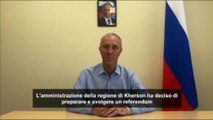 Ucraina, Mosca annuncia referendum per annettere regione Kherson