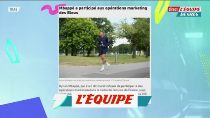 Mbappé a participé aux opérations marketing - Foot - Ligue des nations - Bleus