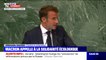 Emmanuel Macron: "Je souhaite que nous engagions enfin la réforme du Conseil de sécurité afin qu'il soit plus représentatif et accueille de nouveaux membres"