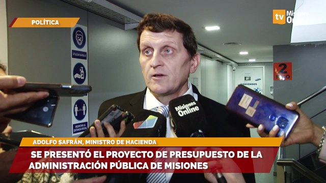 Se presentó el proyecto de Presupuesto de la Administración Pública de Misiones