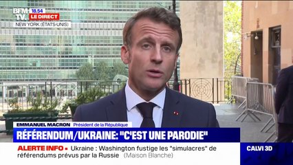 Emmanuel Macron: "Je veux redire tout notre soutien, notre affection au peuple britannique, à la famille royale et au roi Charles III"