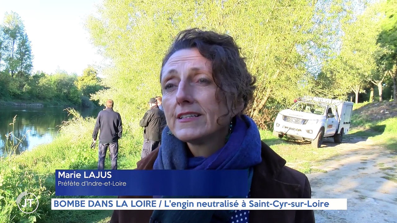 Le Journal - 20/09/2022 - BOMBE DANS LA LOIRE / L'engin neutralisé à Saint-Cyr-sur-Loire