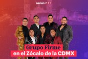 Grupo Firme en el Zócalo de la CDMX