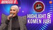 Karaoke Superstar Minggu 8 - Highlight & Komen Juri