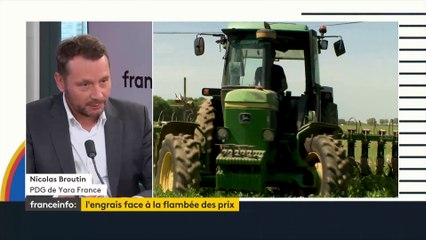 "Face à l'augmentation du prix du gaz nous devons nous adapter" : Nicolas Broutin, président de Yara France