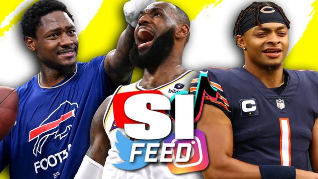 LeBron James, Stefon Diggs, and Justin Fields on Today's SI Feed