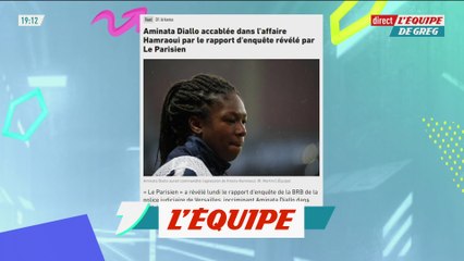 Hamraoui (PSG) de retour à l'entraînement collectif - Foot - Affaire Hamraoui