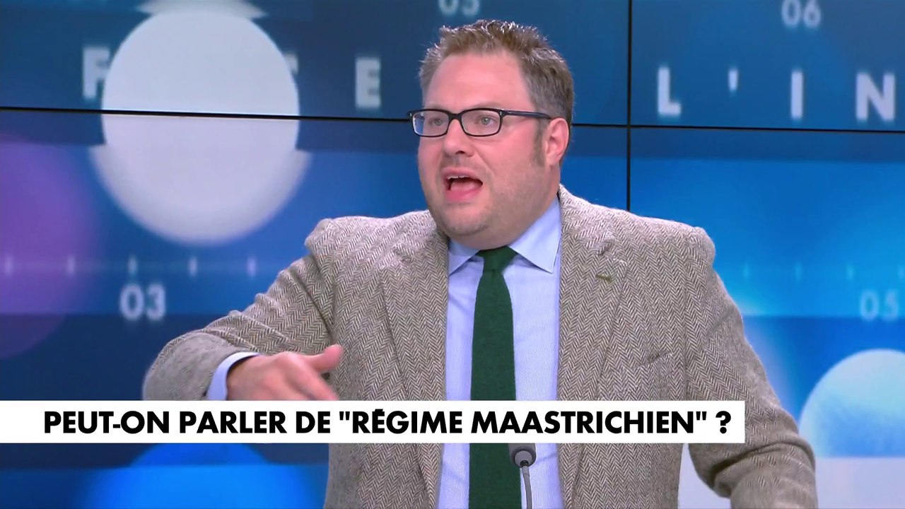 Mathieu Bock-Côté : «30 ans plus tard je ne souhaite pas joyeux anniversaire à Maastricht»