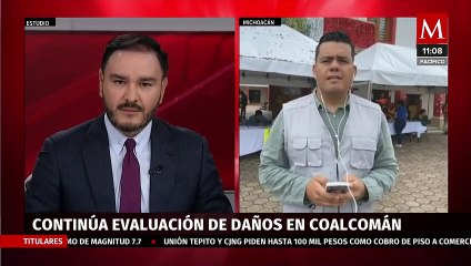 Continúa la evaluación de daños en Coalcomán, Michoacán