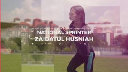Meet The Athletes with National Sprinter Zaidatul Husniah!