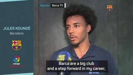 Kounde putting 'no limits' on Barcelona goals