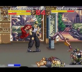 Final Fight Tough online multiplayer - snes