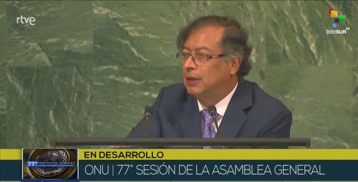 Presidente de Colombia aboga por mejores sociedades y menos justificaciones