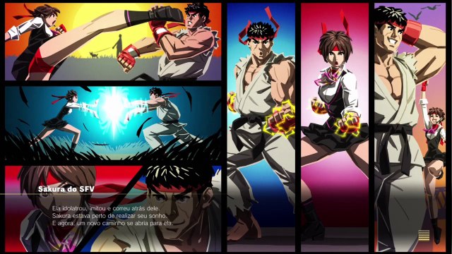 Street Fighter V - Arcade Mode - Sakura - Hardest - SF5 Route