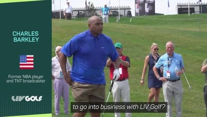 Former NBA player Barkley disputes criticism towards golfers playing in LIV
