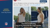 Con Air - Rodgers dressed to impress on Packers return