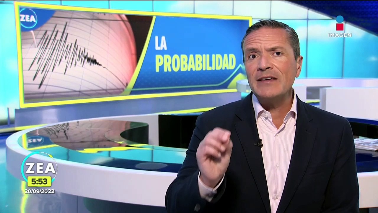¿Cuál era la probabilidad de que ocurrieran tres sismos un mismo 19 de septiembre?