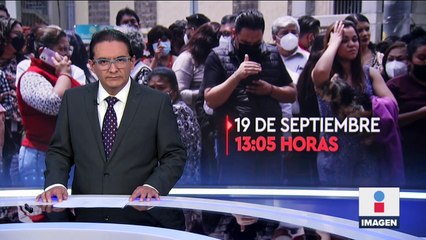 México recuerda víctimas de sismos de 1985 y 2017... con nuevo sismo