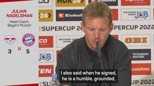 Mane pushes Bayern Munich forward - Nagelsmann