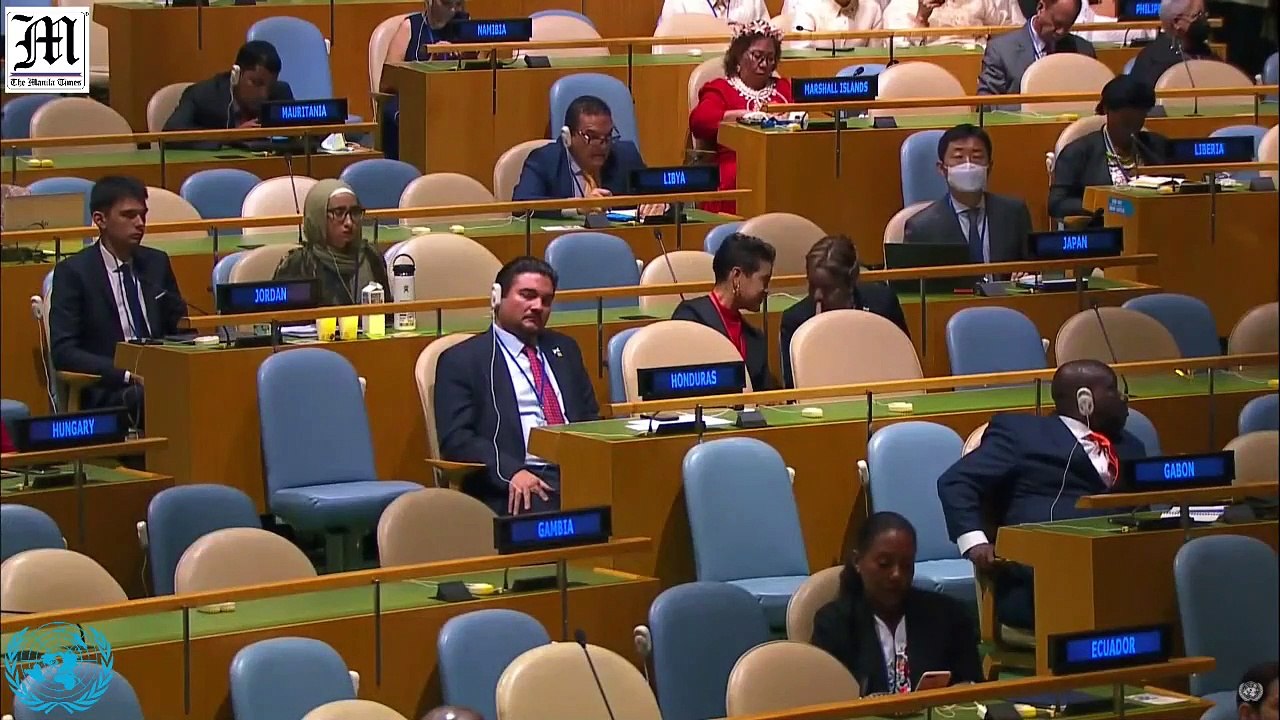 President Ferdinand "Bongbong" Marcos Jr. addresses the UN General Assembly | Sep 21, 2022