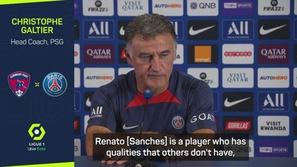 Renato Sanches offers PSG something different - Galtier