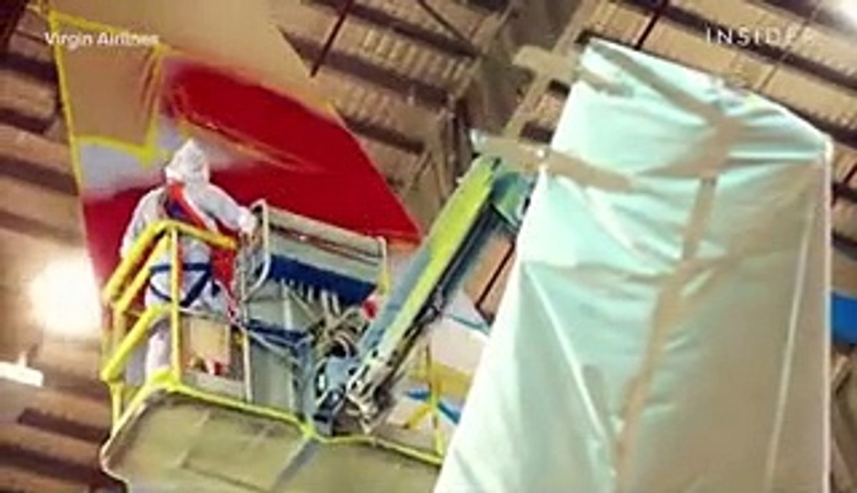 Why planes are repainted so often